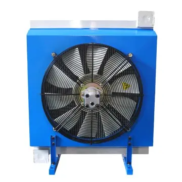Hengsheng Aluminium Large Multi-purpose Air-cooled Plate-fin Oil Cooler Road Maintenance Vehicle Hydraulic System Cooling Drilling Rig Heat Exchanger Hydraulic System Heat Exchanger Radiator LQF1-70MR