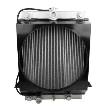 FHS-85LY Hengsheng aluminium plate-fin self-feeding mixer truck (driller/harvester) radiator Engine torque converter hydraulic oil 3-in-1 heat exchanger Air-cooled oil cooler Composite heat exchanger