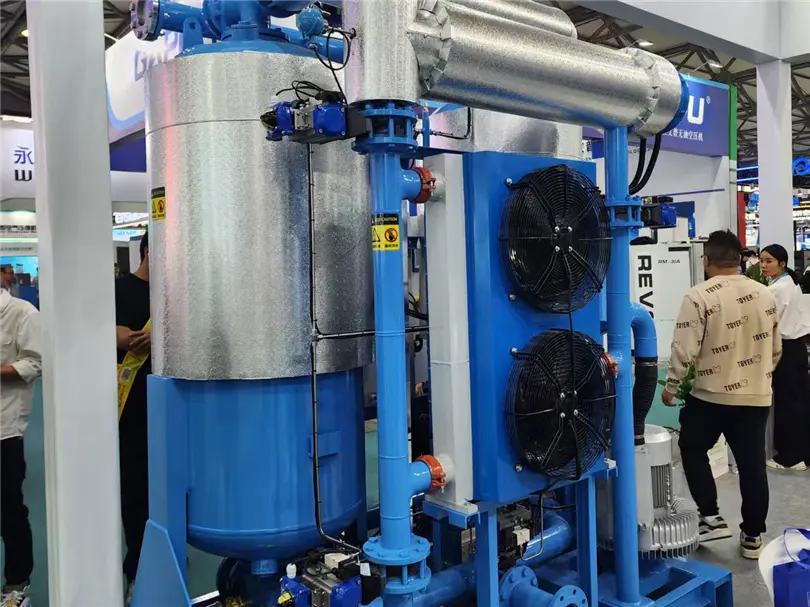 High-Efficiency Plate Fin Heat Exchanger for Industrial Refrigerated Dryers